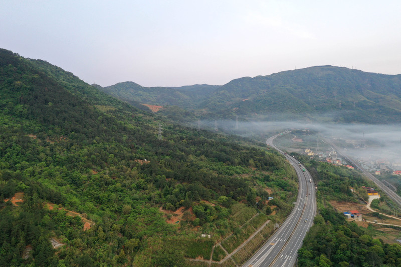 航拍:福建福州最美乡村